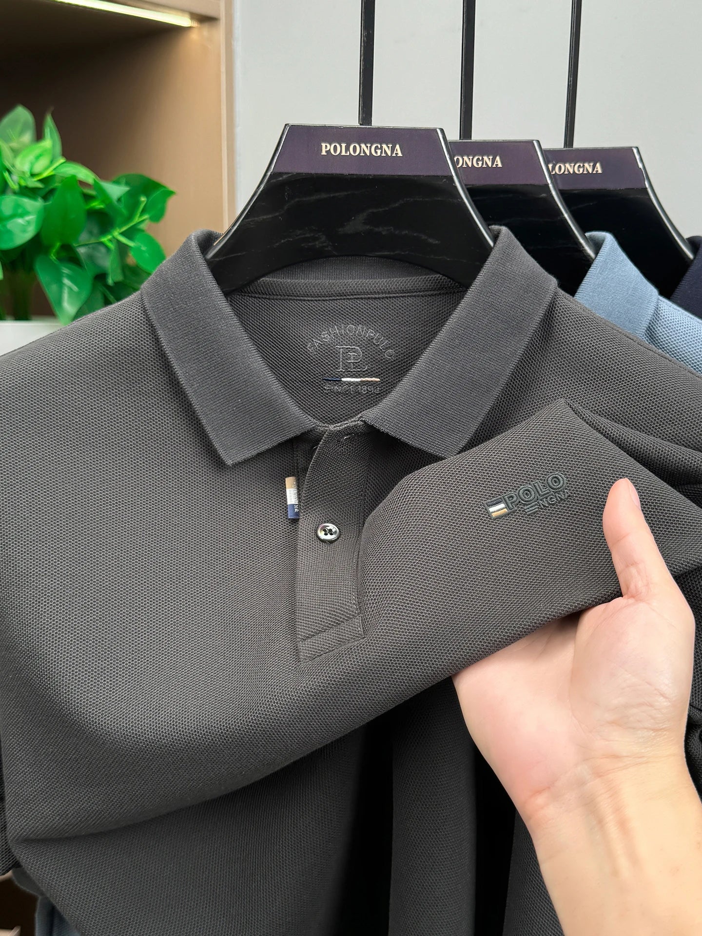 Men's Polo Shirt, Casual Sports Golf Short-Sleeve Shirt, Stylish Logo Design, Suitable for Daily Gatherings, Commuting to Work, and Casual Leisure Wear