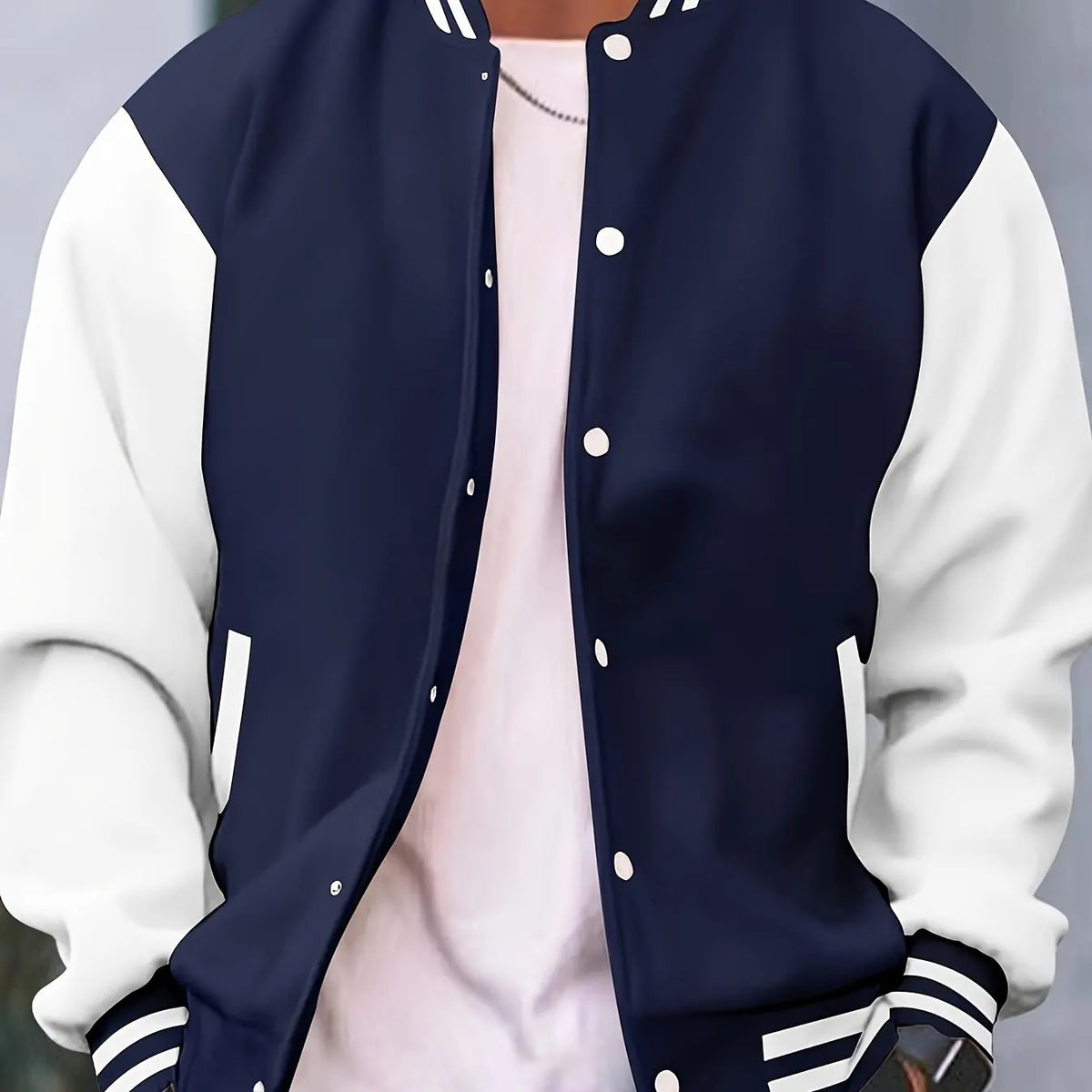 American Men's Personalized Baseball Jersey Autumn and Winter Out Sports Jogging Jacket Korean Fashion Casual Couple Jacket