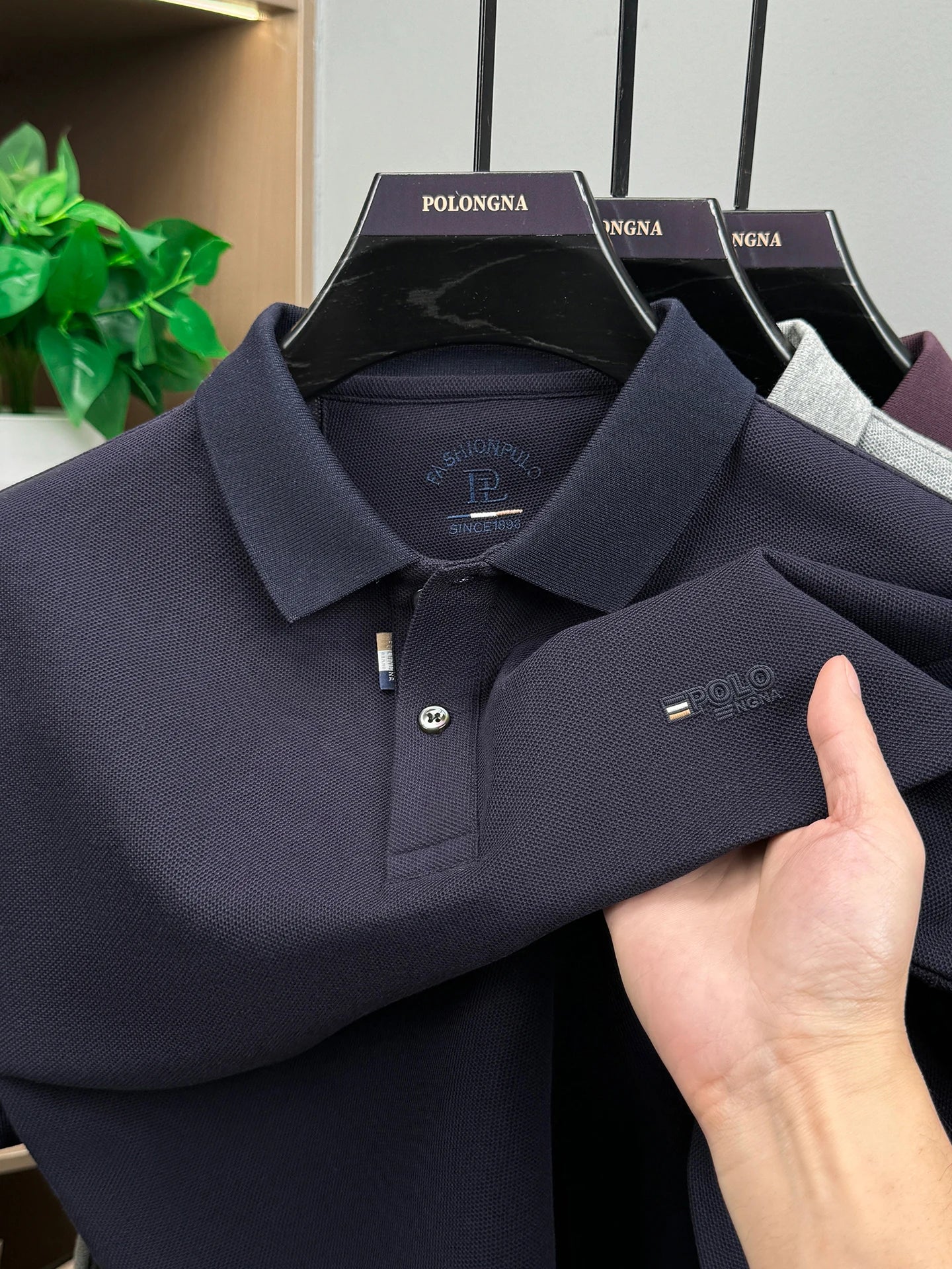 Men's Polo Shirt, Casual Sports Golf Short-Sleeve Shirt, Stylish Logo Design, Suitable for Daily Gatherings, Commuting to Work, and Casual Leisure Wear