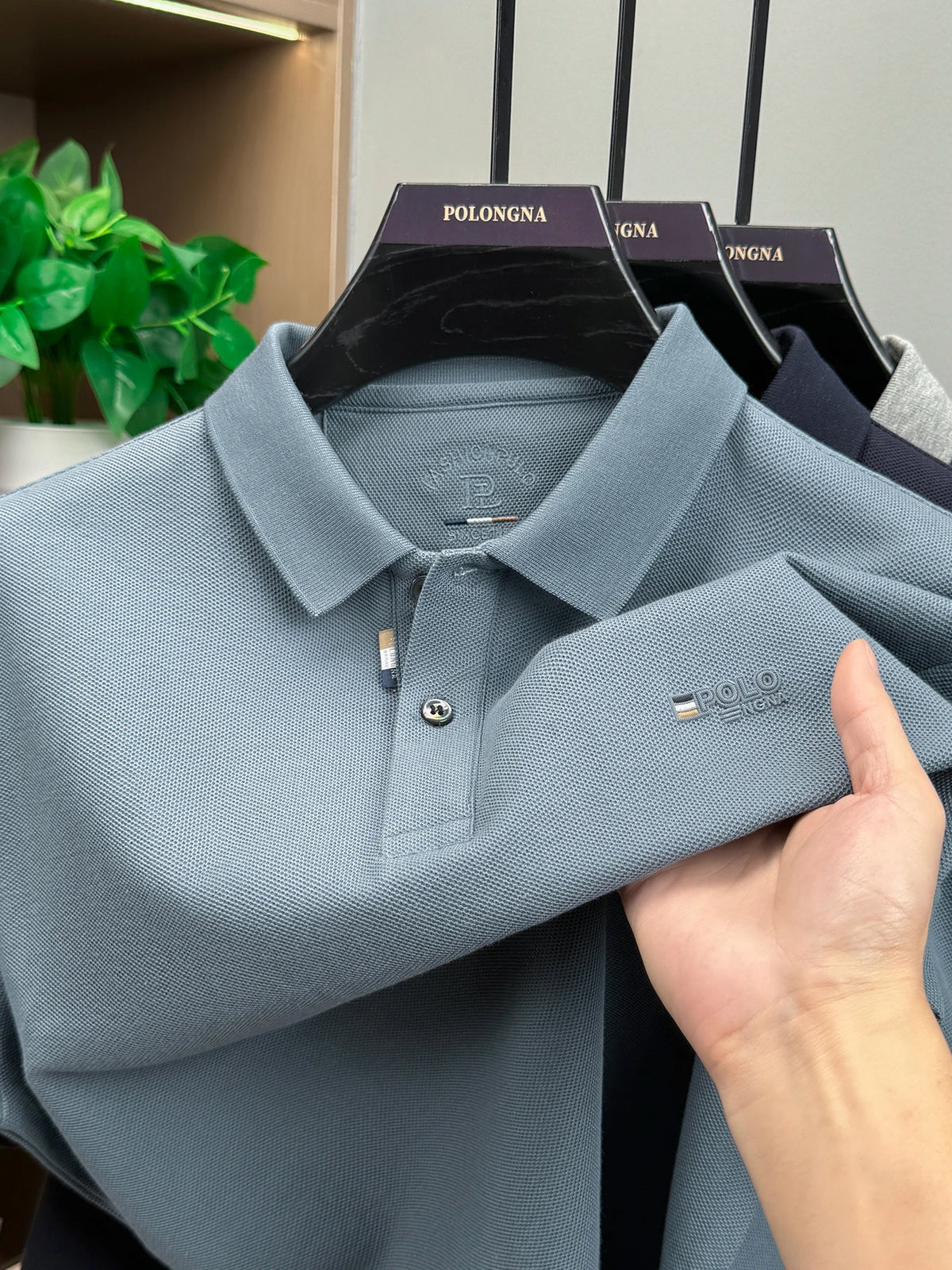 Men's Polo Shirt, Casual Sports Golf Short-Sleeve Shirt, Stylish Logo Design, Suitable for Daily Gatherings, Commuting to Work, and Casual Leisure Wear
