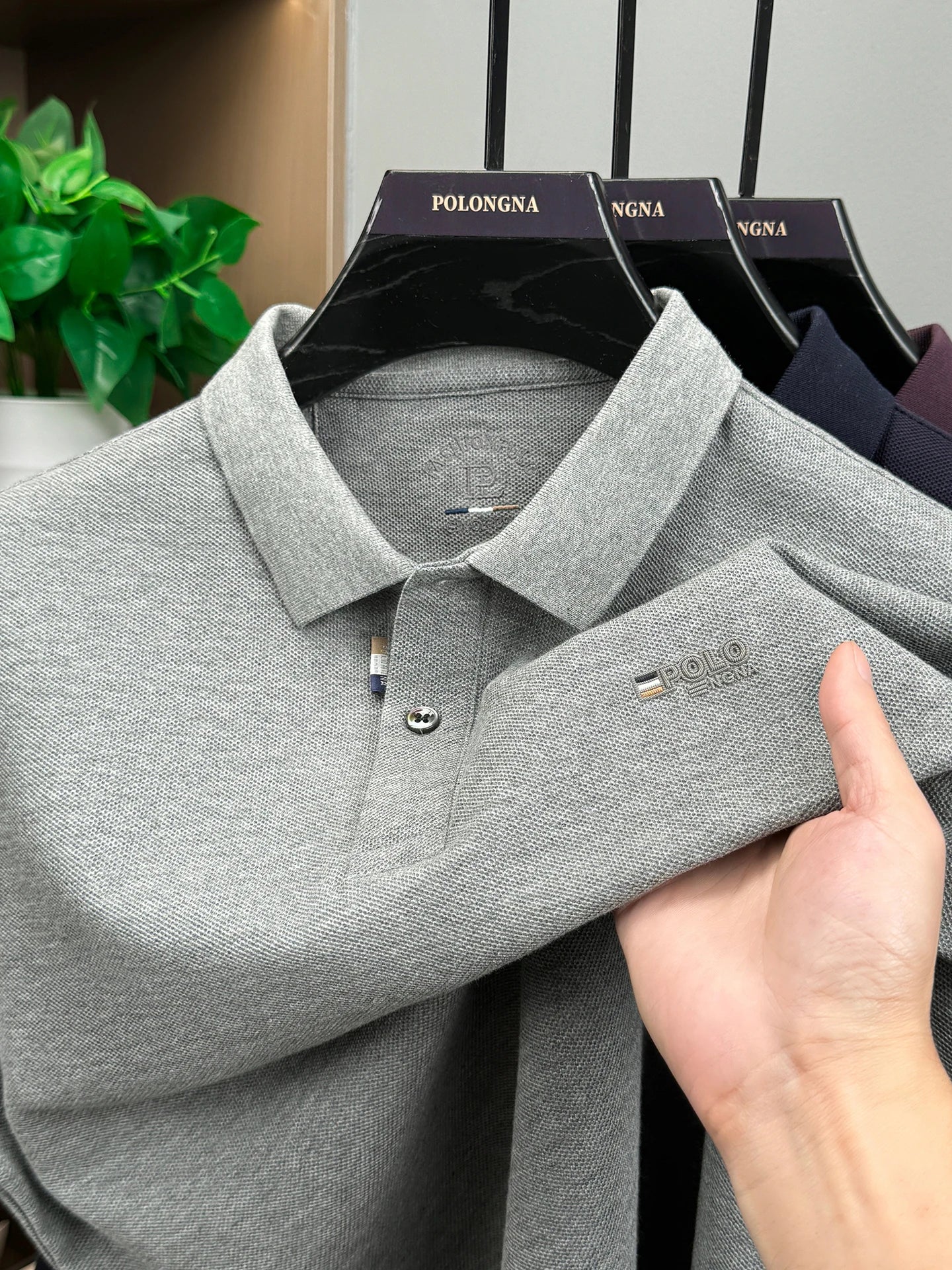 Men's Polo Shirt, Casual Sports Golf Short-Sleeve Shirt, Stylish Logo Design, Suitable for Daily Gatherings, Commuting to Work, and Casual Leisure Wear